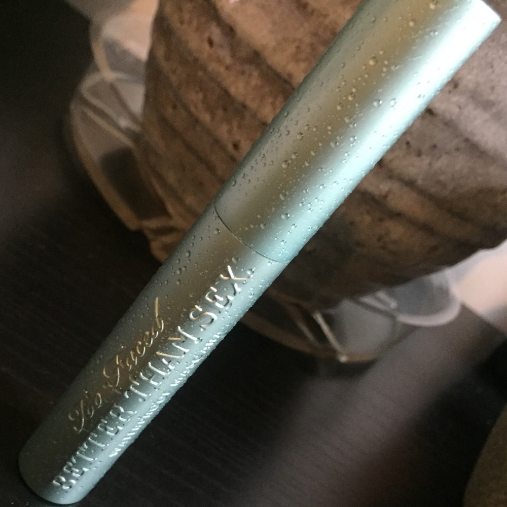 Too Faced better than sex waterproof mascara!